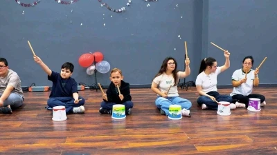 Engelliler Haftası kapsamında DİGEM&rsquo;de ritim &ccedil;alışması
