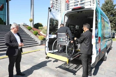 ’Engelsiz Melikgazi’ aracı hizmette
