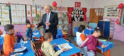 ER-VAK 23 Nisan Ulusal Egemenlik ve &Ccedil;ocuk Bayramı&rsquo;nda okullardaydı
