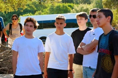 Erasmus öğrencileri Pedasa Antik Kenti’ni keşfetti
