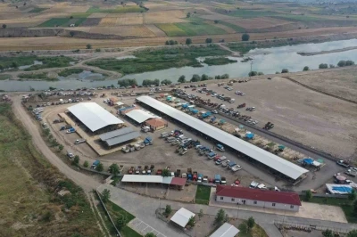 Erbaa&rsquo;da koyun &ccedil;i&ccedil;ek hastalığı nedeniyle hayvan pazarı kapatıldı
