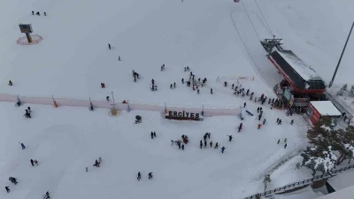 Erciyes&rsquo;e ziyaret&ccedil;i akını

