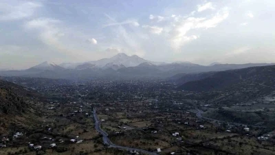 Erciyes’in eteklerinde sonbahar güzelliği
