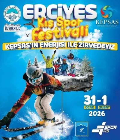 Erciyes&rsquo;te Kış Spor Festivali heyecanı
