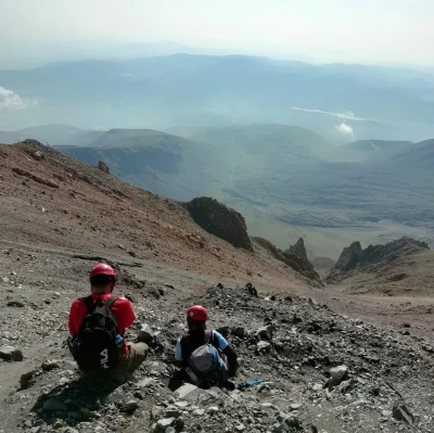 Erciyes’te zirve yolculuğu
