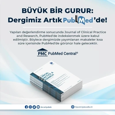 Erciyes Üniversitesi’nin Tıp Dergisi dünya bilim sahnesinde
