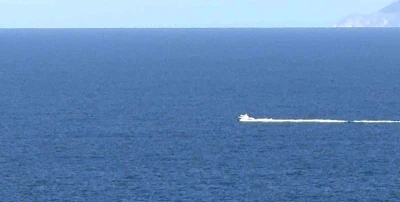 Erdek açıklarında sahil güvenlik ve deniz kuvvetleri seferber oldu
