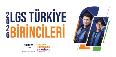 Erdem Koleji'nden Tarihi LGS Başarısı, 2 T&uuml;rkiye Birincisi, İlk %1'de 15 &Ouml;ğrenci