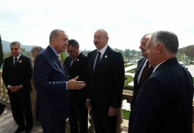 Erdoğan ve TDT liderleri, sohbet etti
