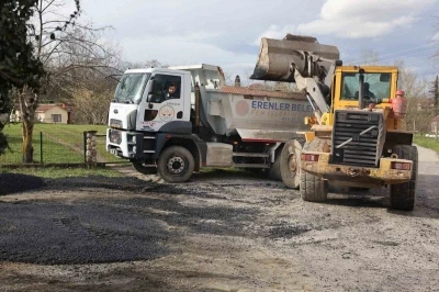 Erenler&rsquo;de ulaşım &ccedil;alışmaları devam ediyor
