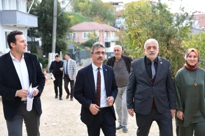 Erenler’in sokakları yenileniyor
