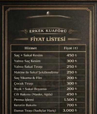 Erkek Kuaf&ouml;r &Uuml;cretlerine Zam! Damat Tıraşı Rekor Seviyeye &Ccedil;ıktı