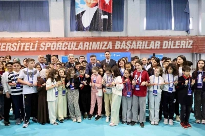 ER&Uuml;&rsquo;de 20. T&Uuml;BİTAK Ortaokul &Ouml;ğrencileri Araştırma Projeleri Kayseri B&ouml;lge Yarışması Sergisi a&ccedil;ıldı
