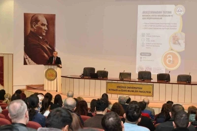 ER&Uuml;&rsquo;de &lsquo;Araştırmadan Yayına Kurumsal Destek Mekanizmaları ve A&ccedil;ık Erişim Olanakları&rsquo; anlatıldı
