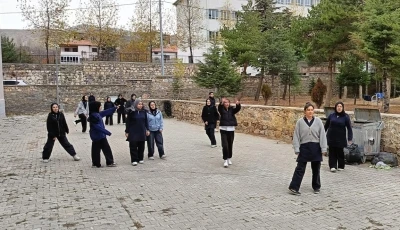 ERÜ’den Yahyalı’da ‘Spor yap zinde kal’ etkinliği
