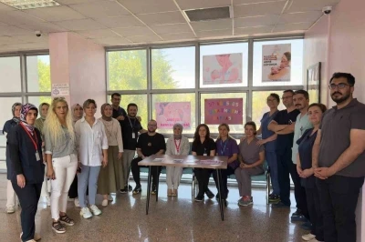 ERÜ Hastaneleri’nde, &quot;1-7 Ağustos Dünya Emzirme Haftası&quot; kutlandı
