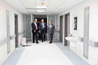 ER&Uuml; Hastaneleri&rsquo;nde yenileme &ccedil;alışmaları devam ediyor
