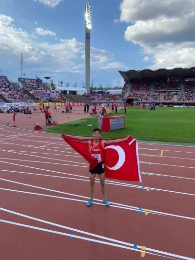 ERÜ öğrencisi rekor kırarak Avrupa şampiyonu oldu
