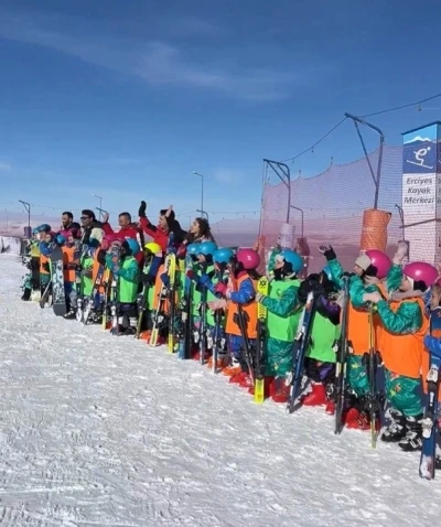 ERVA Kar Fırtınaları Erciyes&rsquo;te
