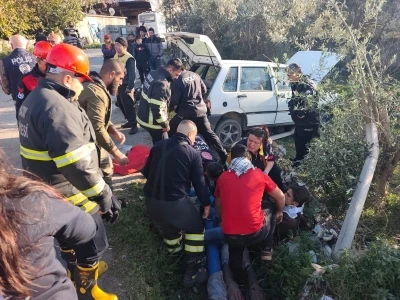 Erzin&rsquo;de trafik kazası:  3 yaralı
