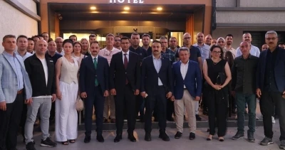 Erzincan Adliyesi&rsquo;nde tayini &ccedil;ıkan başsavcı ve savcılara veda
