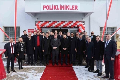 Erzincan Ceza İnfaz Kurumu kamp&uuml;s&uuml;nde Sağlık Polikliniği hizmete a&ccedil;ıldı
