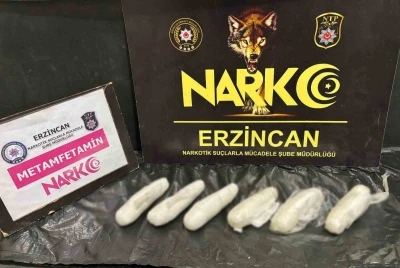 Erzincan&rsquo;da 565 gram metamfetamin ele ge&ccedil;irildi: 2 ş&uuml;pheli tutuklandı
