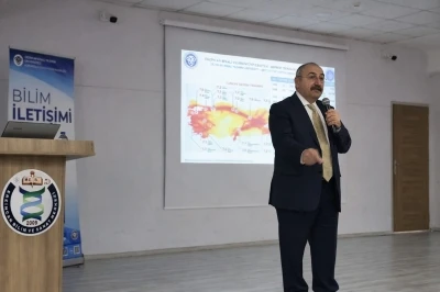 Erzincan&rsquo;da deprem bilincini artırmaya y&ouml;nelik konferans d&uuml;zenlendi
