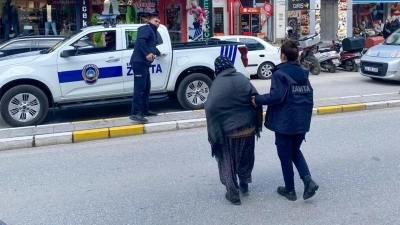 Erzincan&rsquo;da dilencilere y&ouml;nelik denetimlerde 23 kişiye işlem yapıldı
