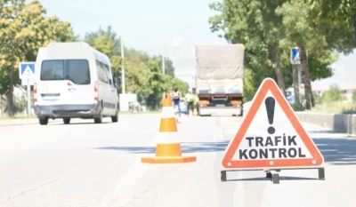 Erzincan&rsquo;da drone destekli trafik denetimi
