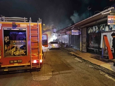 Erzincan&rsquo;da ekmek fırınında yangın
