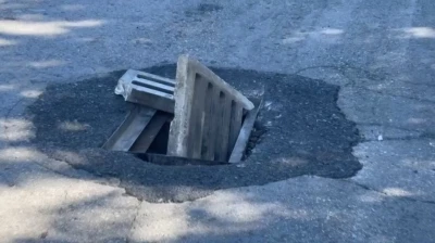 Erzincan’da kırılan mazgal tehlike oluşturdu
