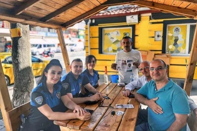 Erzincan’da polis ekipleri vatandaşlar için sahada
