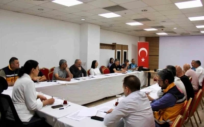 Erzincan&rsquo;da Sağlık Afet Planı Tatbikatı i&ccedil;in hazırlık toplantısı yapıldı
