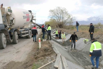Erzincan&rsquo;da sulama altyapısı g&uuml;&ccedil;leniyor
