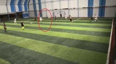 Erzincan’da Zidane esintisi: Köy turnuvasında efsane golün birebir aynısı atıldı
