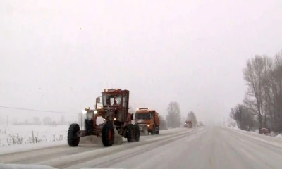 Erzincan’ın yüksek kesimlerinde kar yağışı etkili oldu
