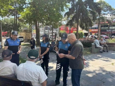 Erzincan polisinden dolandırıcılığa karşı bilgilendirme &ccedil;alışması
