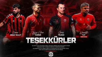 Erzincanspor&rsquo;da 4 futbolcuyla yollar ayrıldı
