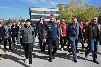Erzurum’da her okul bir polise zimmetli
