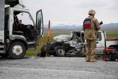 Erzurum&rsquo;da jandarma b&ouml;lgesinde bir ayda 21 kişi trafik kazalarında yaralandı
