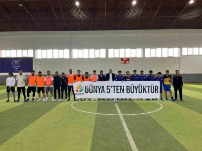 Erzurum&rsquo;da mini d&uuml;nya kupası etkinliği
