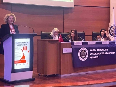 Erzurum’da &quot;Kadına yönelik şiddetin izleri&quot; paneli
