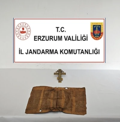 Erzurum&rsquo;da tarihi eser operasyonu
