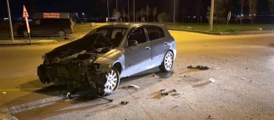Erzurum&rsquo;da trafik kazası: 2 yaralı
