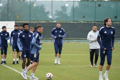 Erzurumspor FK, Vanspor FK maçının hazırlıklarını sürdürdü
