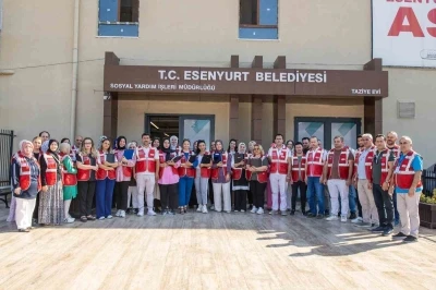Esenyurt Belediyesi ihtiya&ccedil; sahibi vatandaşların yanında
