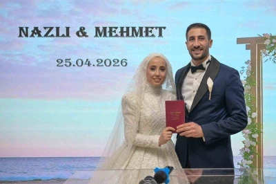 Esenyurt nikah sarayı yeni y&uuml;z&uuml;yle &ccedil;iftleri karşılıyor
