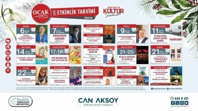 Esenyurt&rsquo;ta Ocak ayı k&uuml;lt&uuml;r ve sanat etkinlikleri başlıyor
