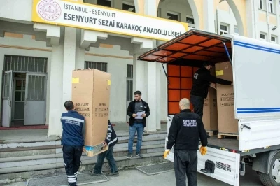 Esenyurt&rsquo;ta &ouml;ğrencilere &uuml;cretsiz i&ccedil;me suyu desteği
